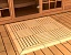 Sawo Коврик деревянный на пол 595-D-SID боковой