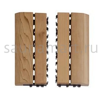 Sawo Коврик деревянный на пол 595-D-SID боковой Sawo Коврик деревянный на пол 595-D-SID боковой