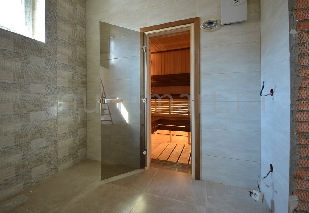 Дверь для сауны Sawo 730 - 3SGD бронза правая без порога кедр 690mm х 1850mm Дверь для сауны Sawo 730 - 3SGD бронза правая без порога кедр 690mm х 1850mm