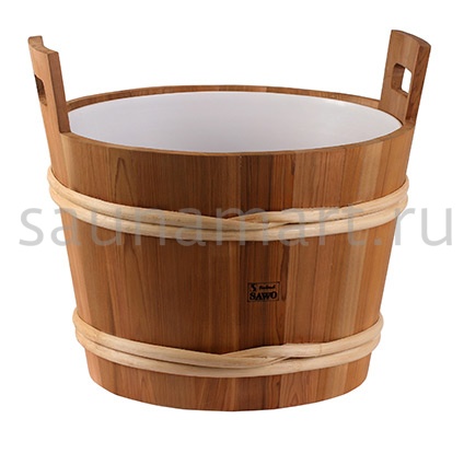 Sawo Ведро деревянное 40л. с пластик. вставкой 392-D Sawo Ведро деревянное 40л. с пластик. вставкой 392-D